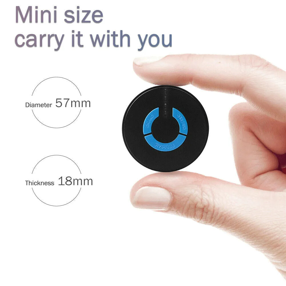 Mini electric shoulder and neck massager HQ-185 black with massage patch and USB cable