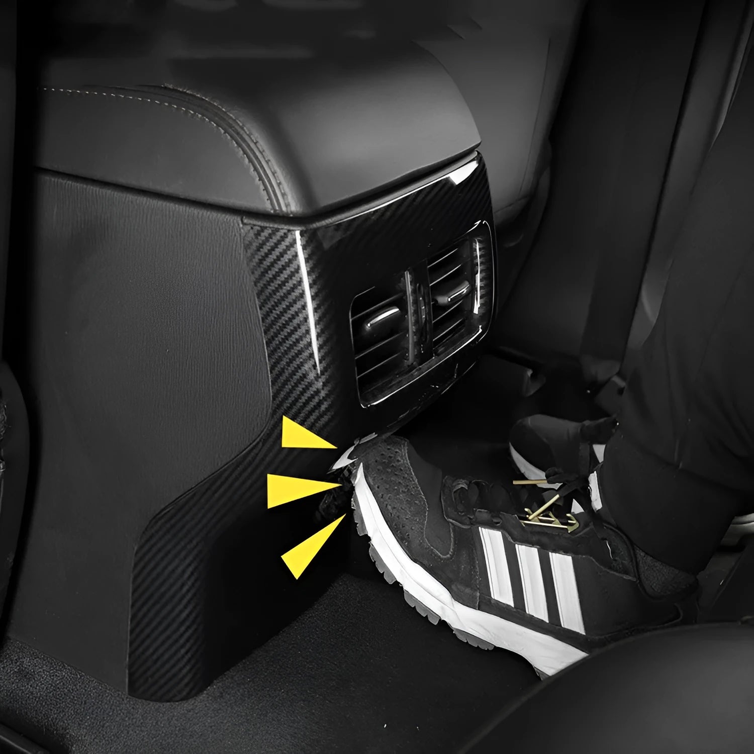 ABS material steering wheel frame set for car interior decoration with adhesive installation