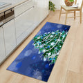 Multicolour cartoon pattern polyester fibre machine-woven floor mat for bathroom entrance and indoor rooms