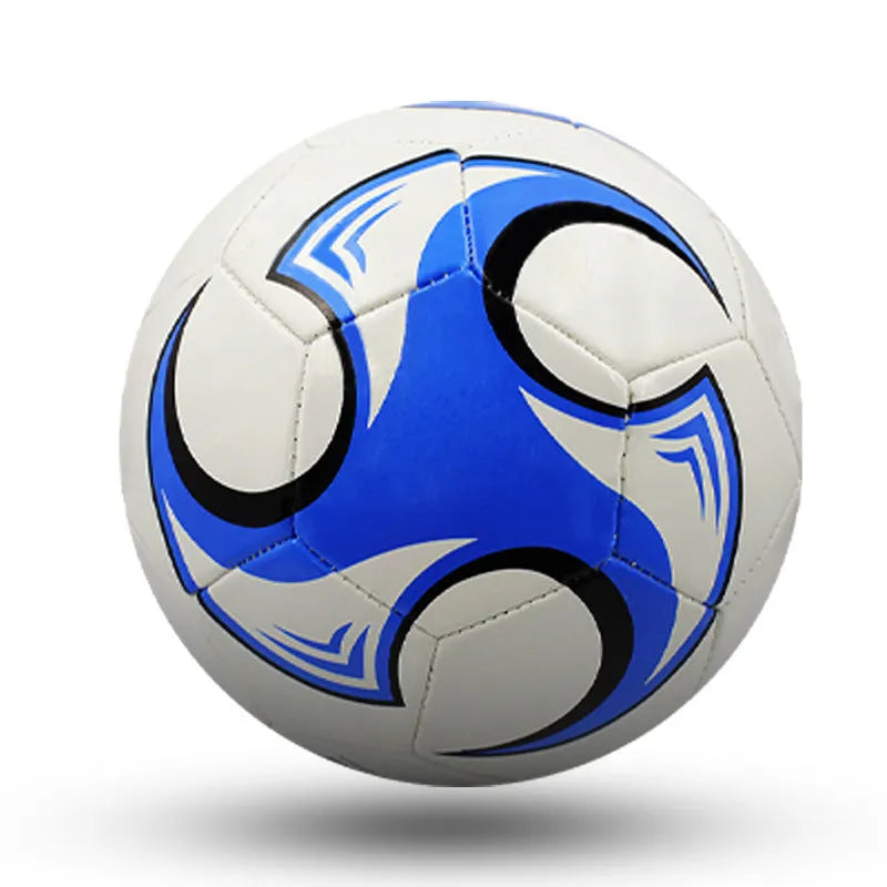 PVC football with machine-sewn seams in sizes 3, 4 and 5 for training and competition