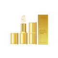 Gold foil discolorating nourishing lipstick in a sleek case, 3.5g net content.