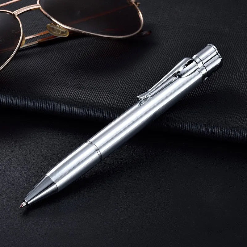 Metal pen jet lighter with windproof flame in six colour options