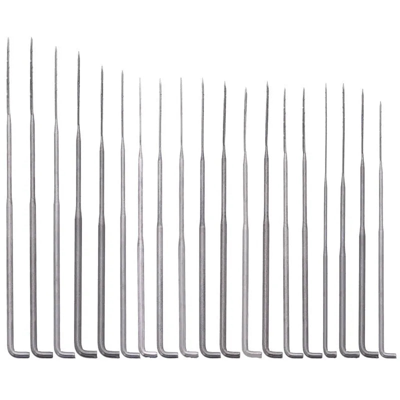 Wool felt stamp pin handicraft tool needle set with oil-free, cyclone, tapered, cone and star needle options