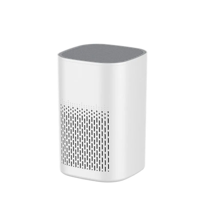 Simple style desktop air purifier with USB power connection for small rooms