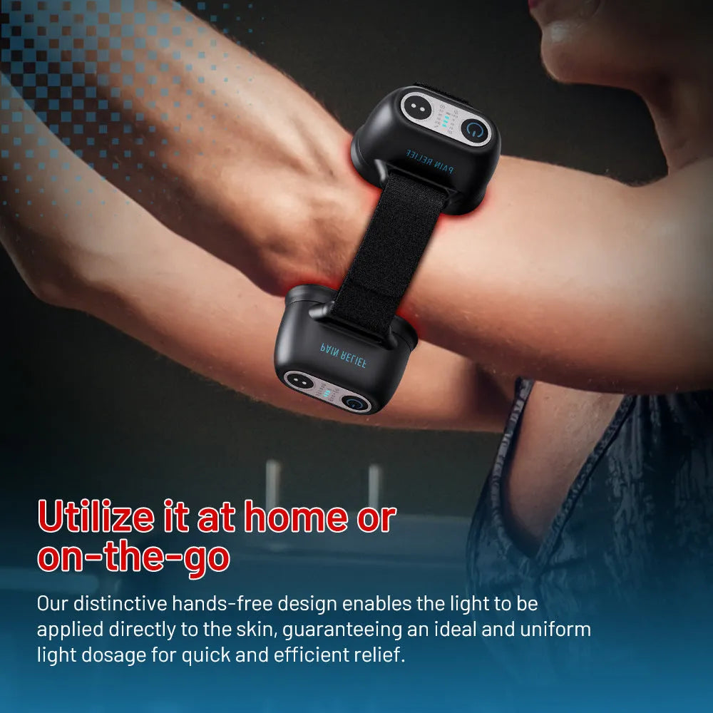 Black adjustable strap joint shoulder physiotherapy instrument with gear settings