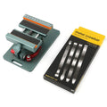 Mobile phone rear cover glass fixing fixture with adjustable clamp and silicone grip.