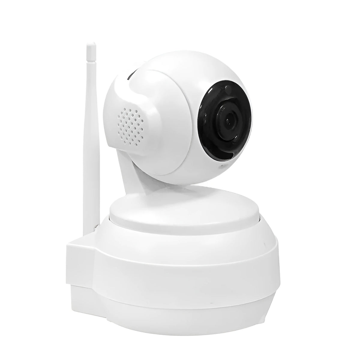 White ABS dome wireless smart camera with 2MP 1280x1080 resolution and 3.6mm lens