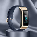B5 genuine leather watch strap in brown, black, blue, and red, with B3 B6 B7 size options, solid colour design