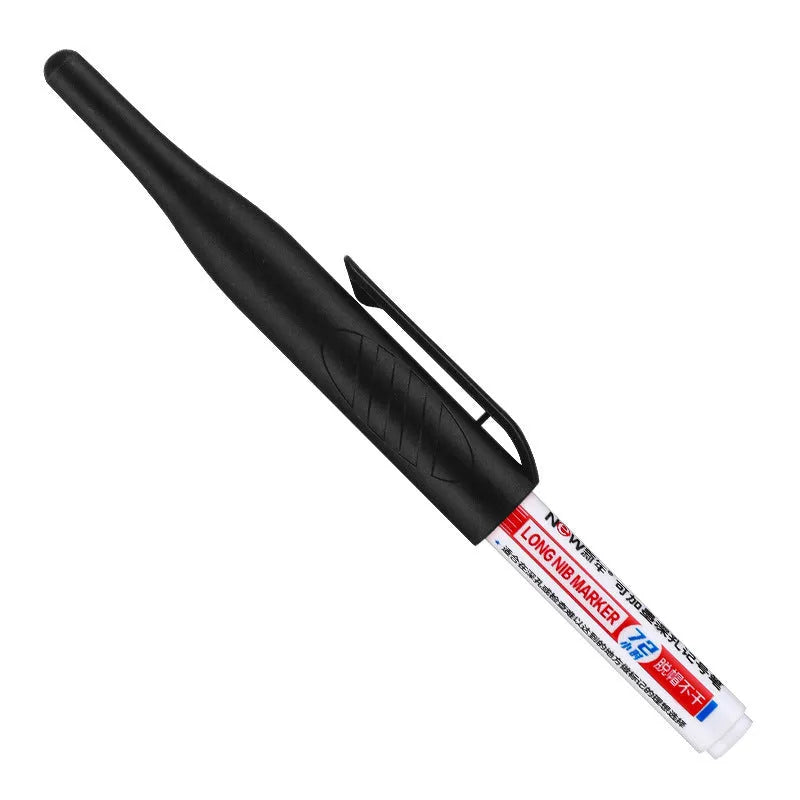 Oil-based waterproof woodworking marker pen in black, red, blue, green colours for timber marking