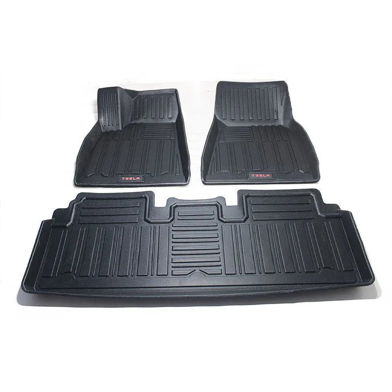 Tesla Model 3 rubber latex foot pad set for left and right rudder pedals