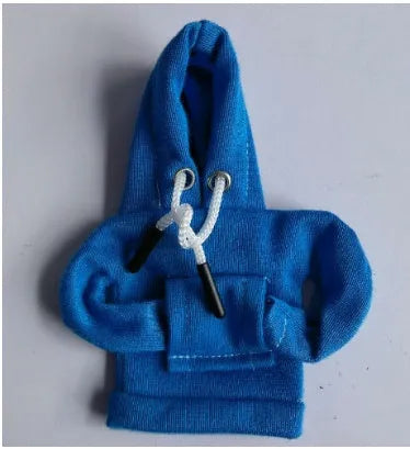 Cloth car gear shift knob cover in various colours showing 13x8cm dimensions