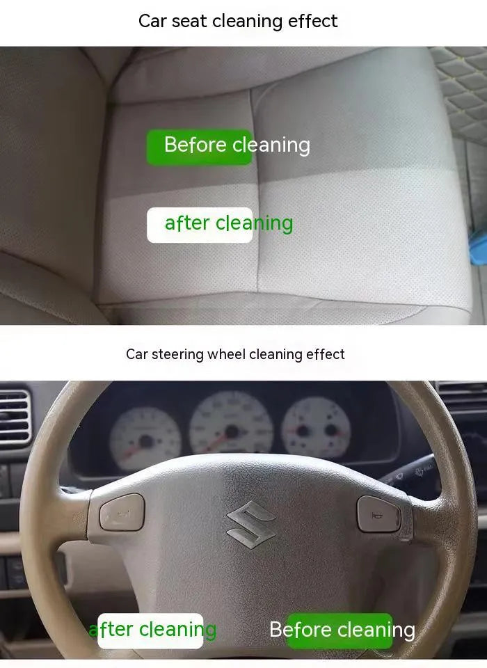 Wash free fabric roof foam decontamination cleaner bottle with herb essence for car interior ceilings