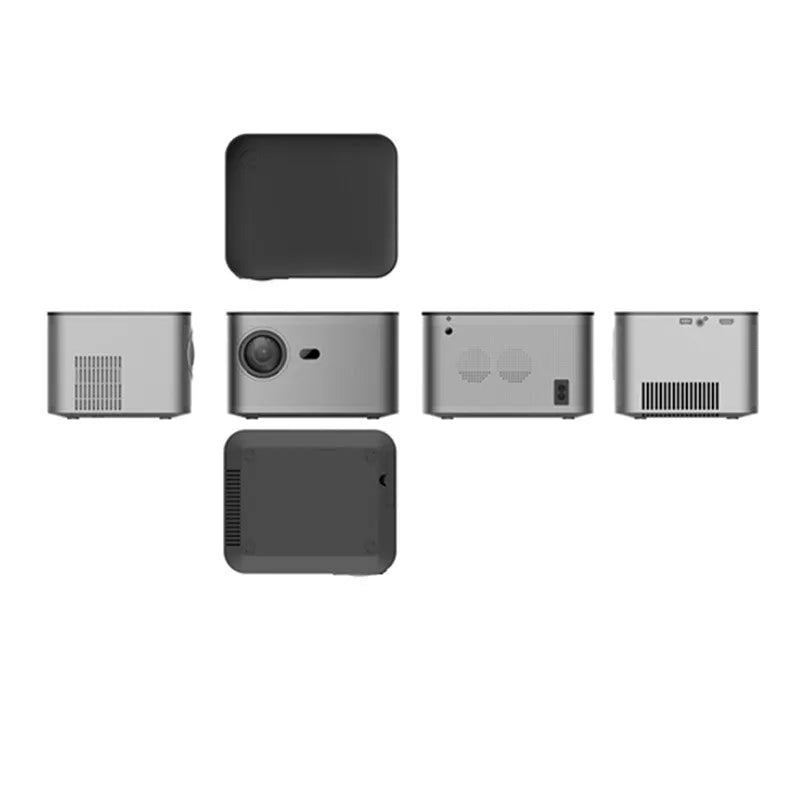 Mini portable projector for home use with EU US UK AU plug format options