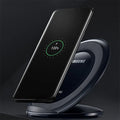 Qi wireless fast charger for Samsung Galaxy Note Edge in black or white with USB interface