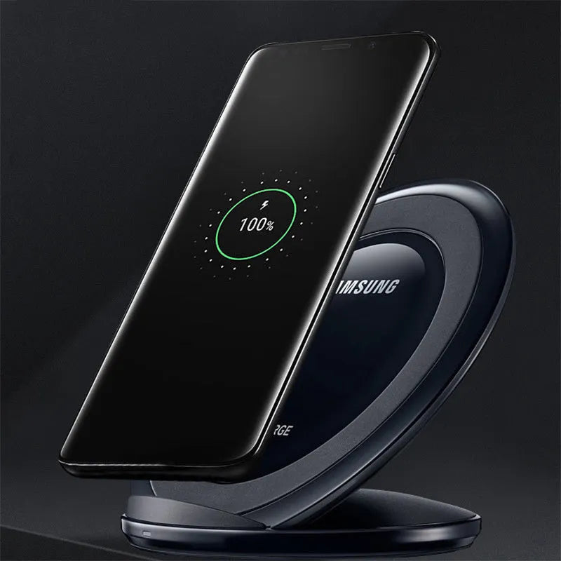 Qi wireless fast charger for Samsung Galaxy Note Edge in black or white with USB interface