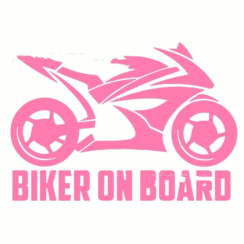 Reflective motorcycle car safety stickers in multiple colours and two size options