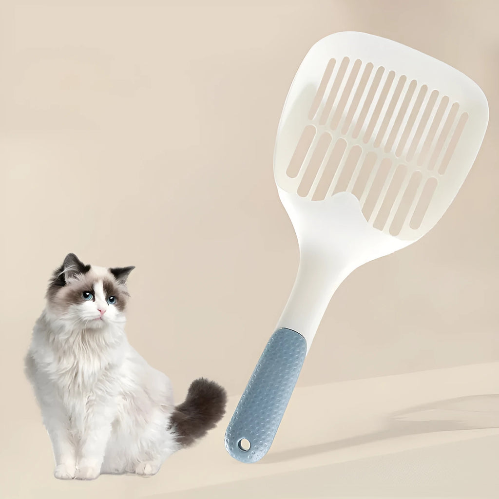 Large cat litter shovel for tofu cat litter, plastic scoop for pet cleaning, 1pcs or 2pcs option