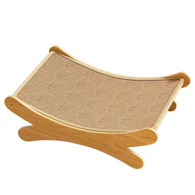 Large jute cat scratch board and nest integrated cradle for cats 4-6 kg