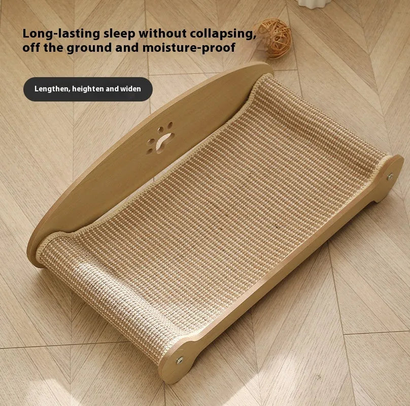 Large sisal cat scratch board in Japanese style heightened design upgrade colour