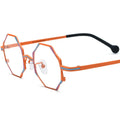 Women's ultra-light pure titanium myopia glasses in multicolour frames, original line design for adults