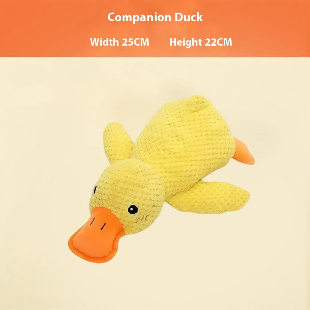 Plush puppy toy showing various animal styles including rechargeable duck, blue elephant, and donkey in multiple colours