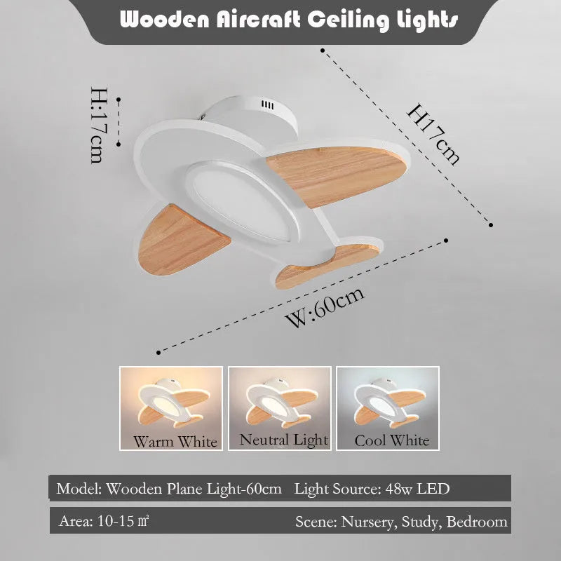 Simple creative LED iron ceiling light in white finish 60CM diameter for corridor or bedroom
