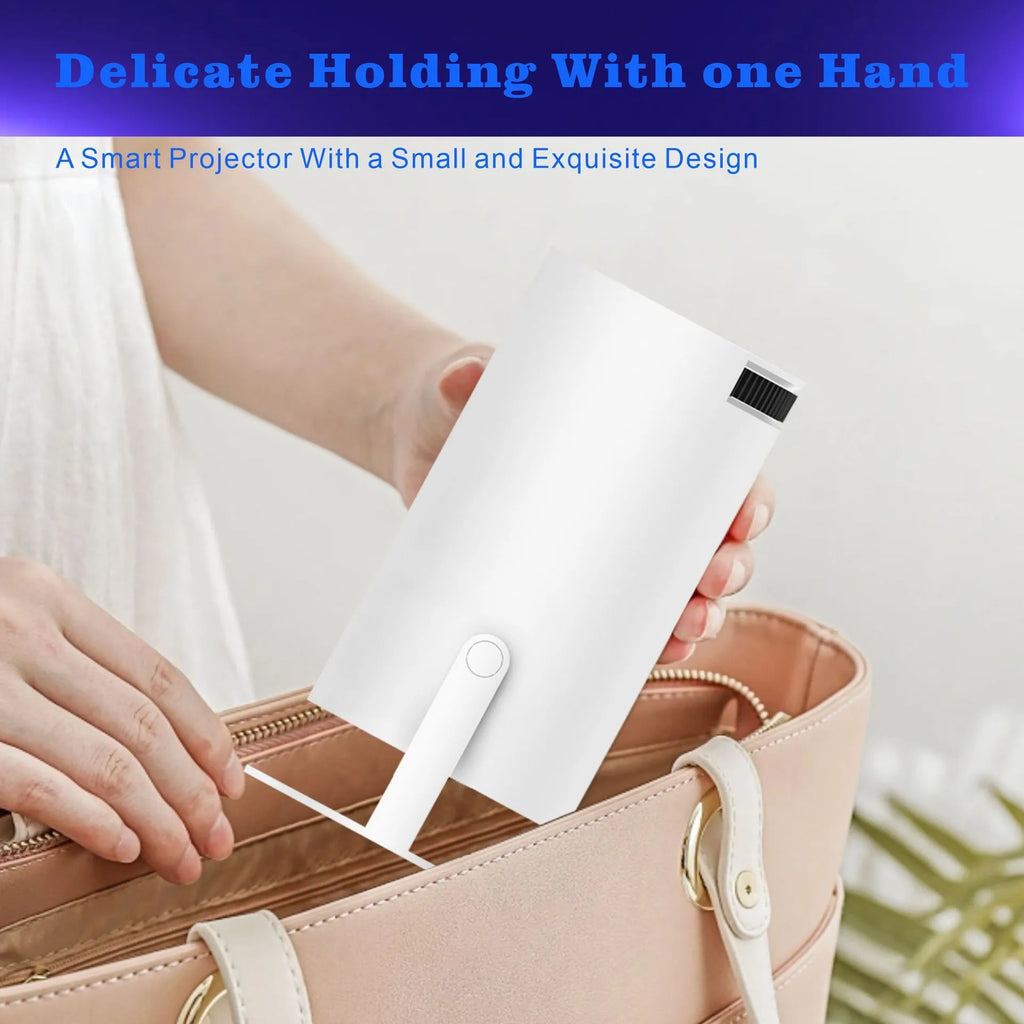 H713 ultra high definition 4K mini projector in compact design suitable for home office and conference use