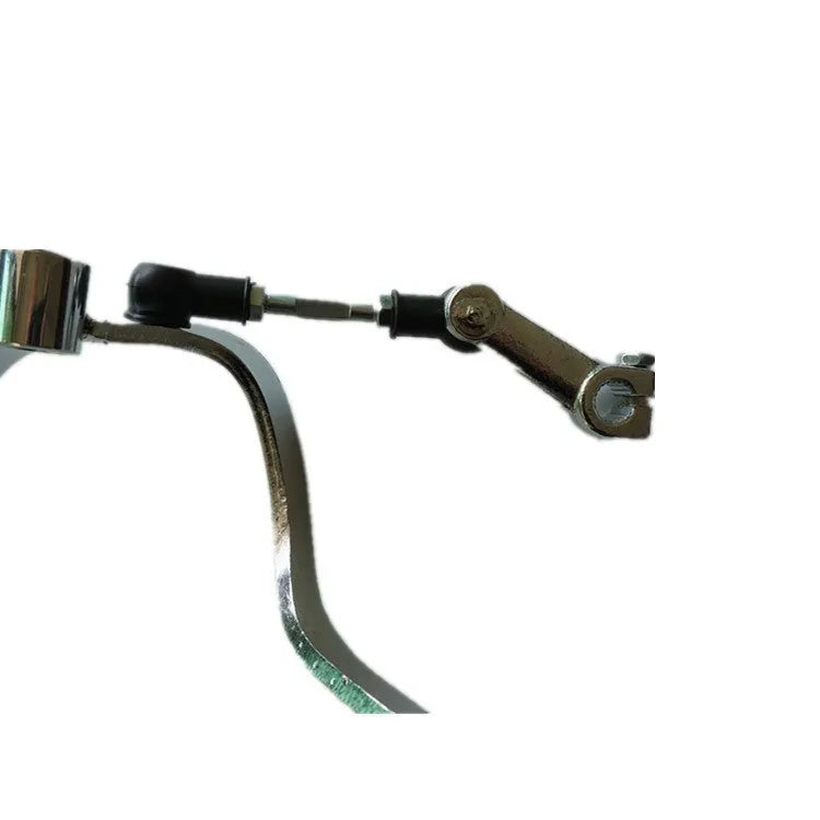 GS125 motorcycle gear lever showing 300mm length and teeth detail