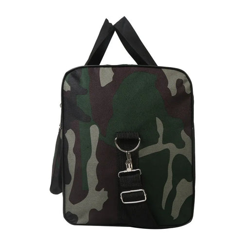 Camouflage waterproof luggage bag with below 20 litre capacity and polyester lining