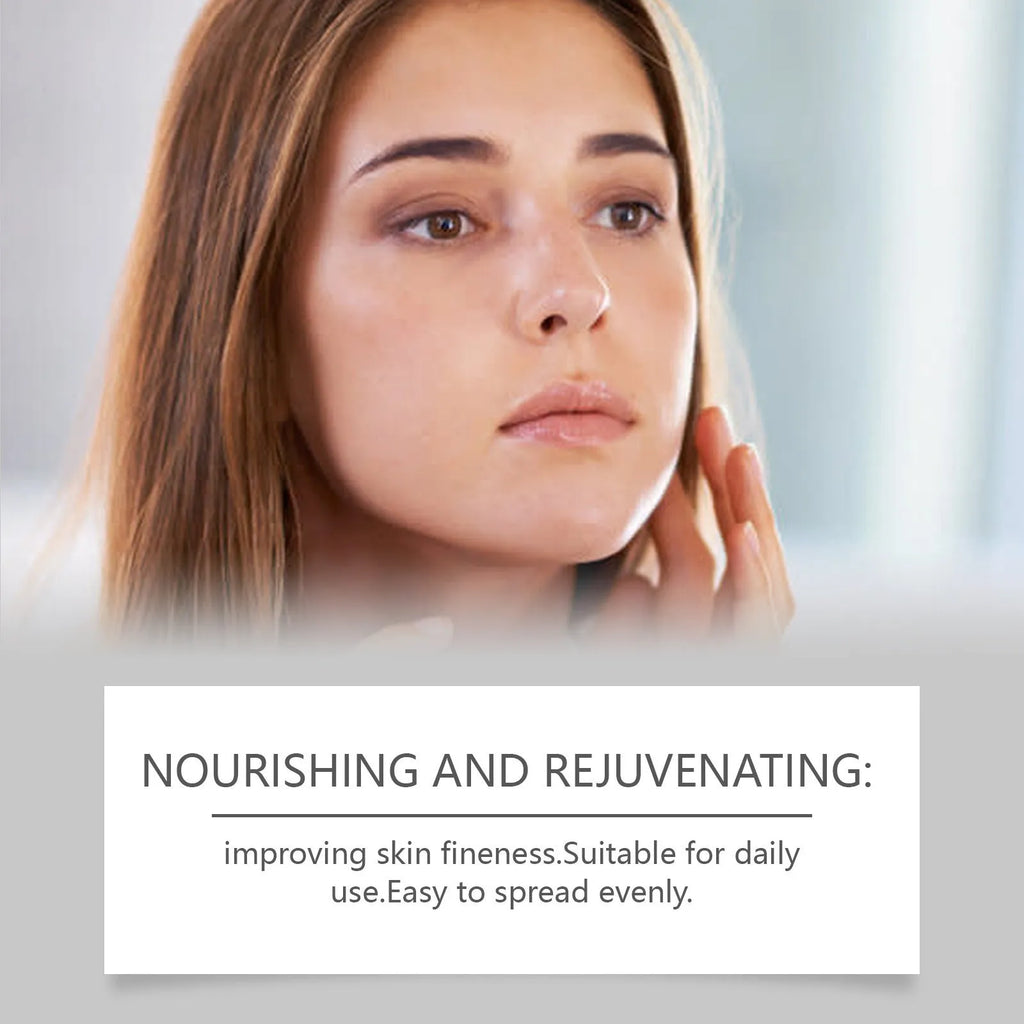 70g protective cream container with collagen and coffee extract ingredients