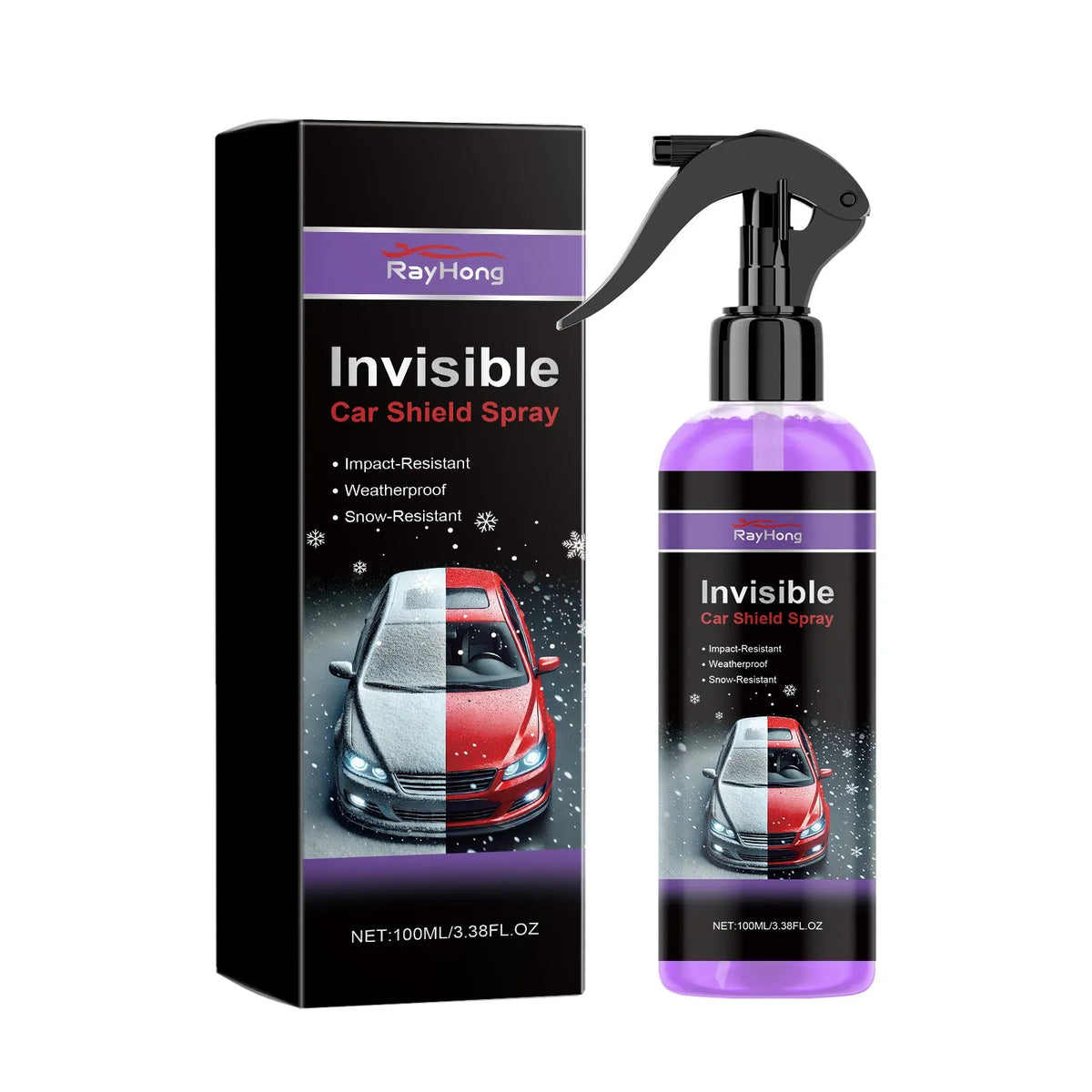 100ml car coating protective spray bottle for automotive paint protection and gloss enhancement