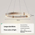 Retro chandelier mid-ancient style with silent wind design in 60cm diameter for bedroom or tea room