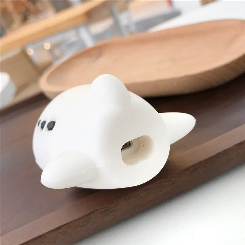 Cartoon aeroplane headset silicone flip case for AirPods with hook attachment