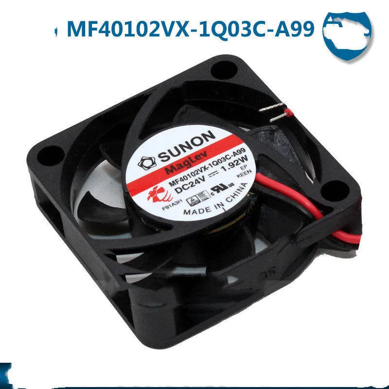 24V DC cooling fan 4 cm model MF40102VX-1Q03C-A99 large air volume style A