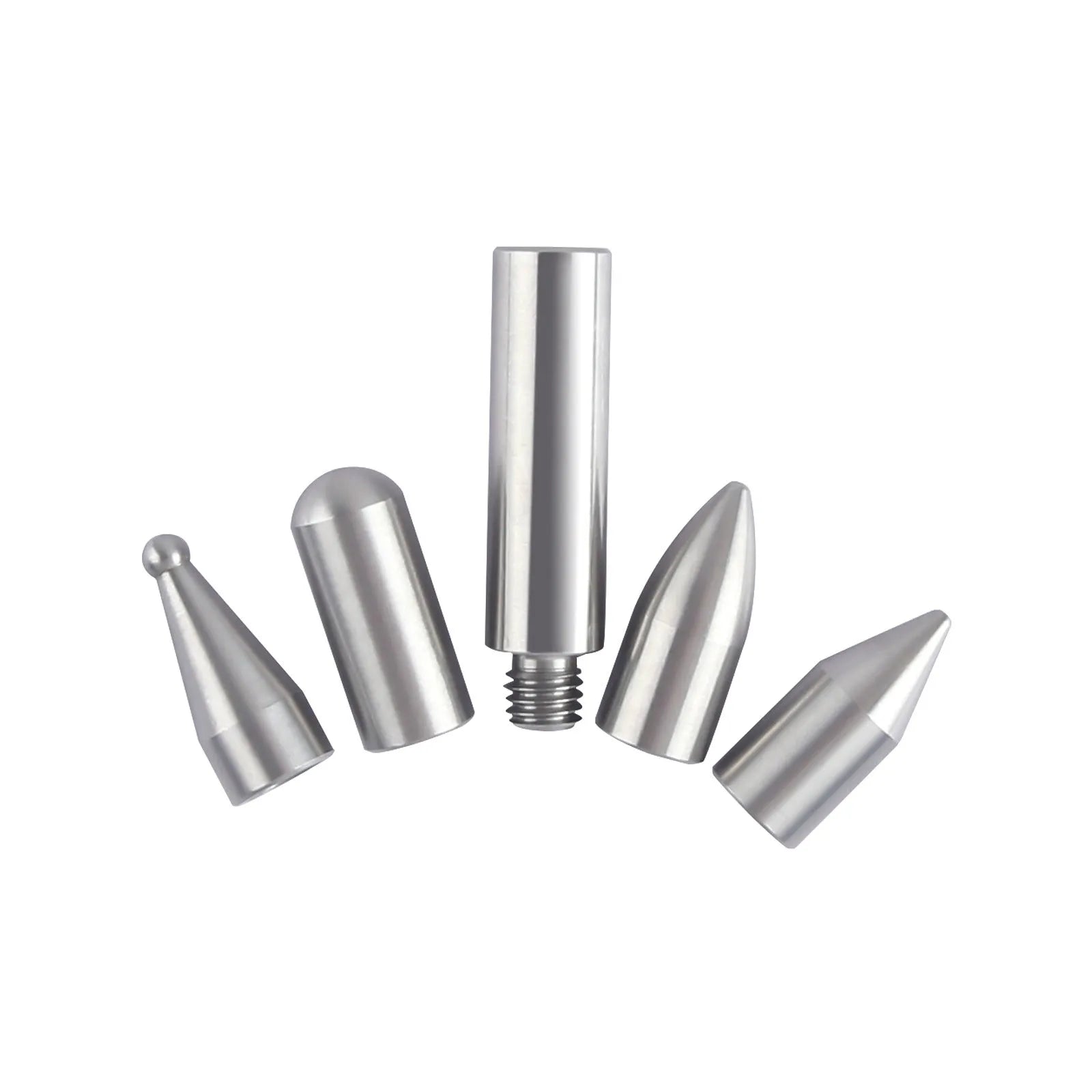 Three-piece alloy steel car dent repair tool set with hooks and a crowbar on a workbench.
