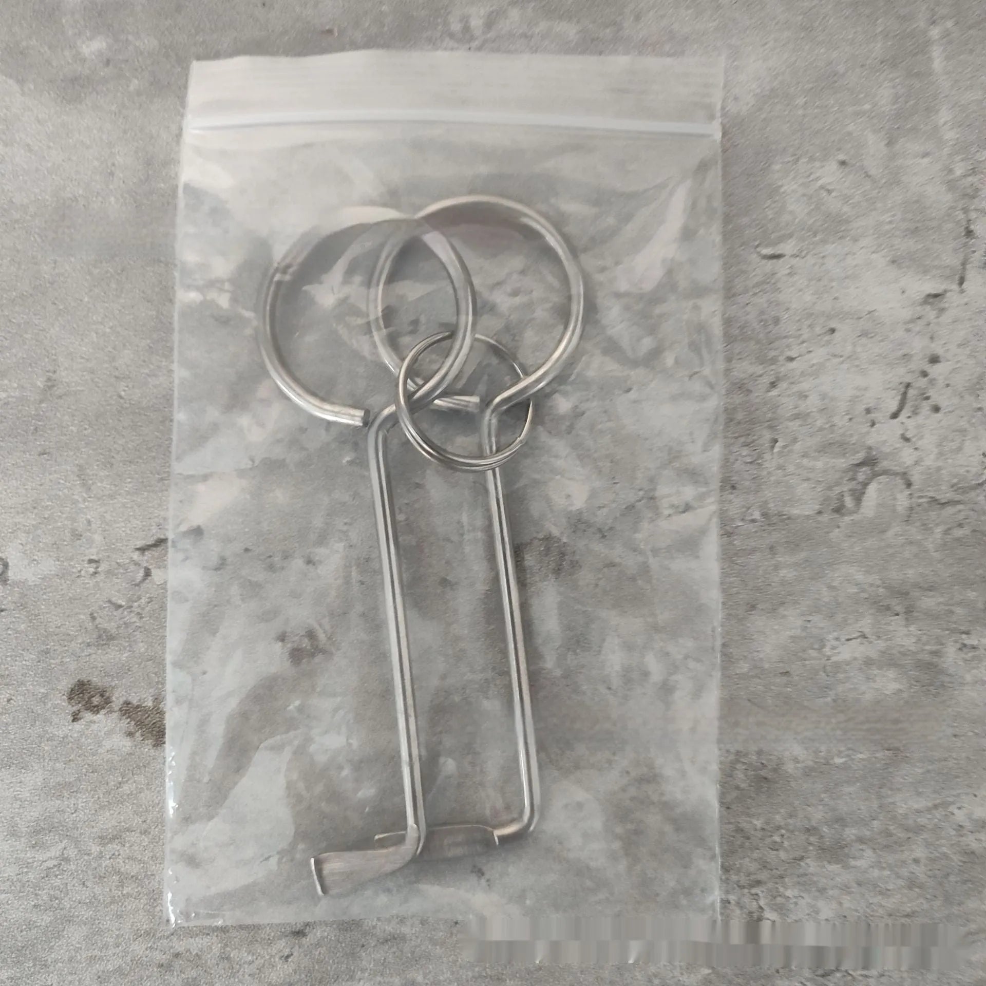 Two adjustable alloy wrench tools from portable universal tool set