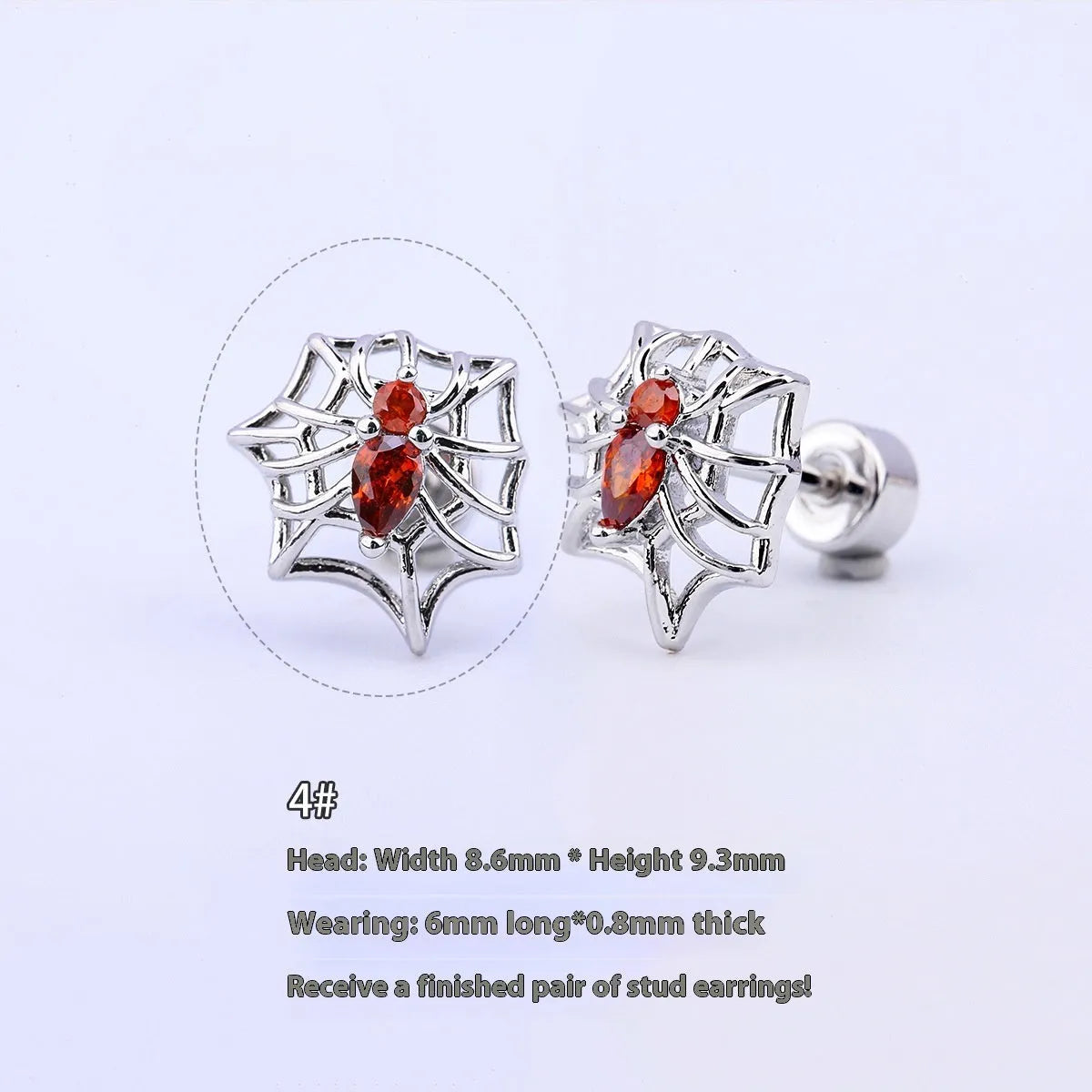 316L stainless steel Halloween drop earrings with real gold plating, skull and devil eye design, 6cm length, unisex