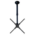 Black metal desktop hanger for holographic 3D projection fan advertising player bracket