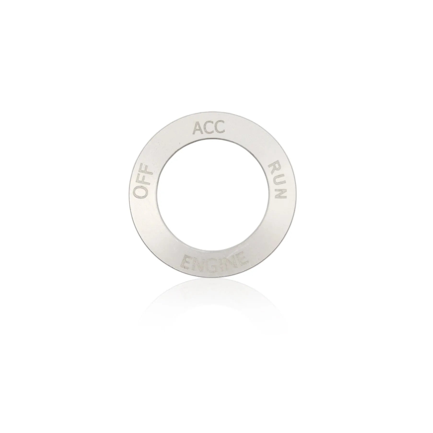 Aluminium alloy air conditioning knob decorative ring for Dodge Grand Cherokee interior