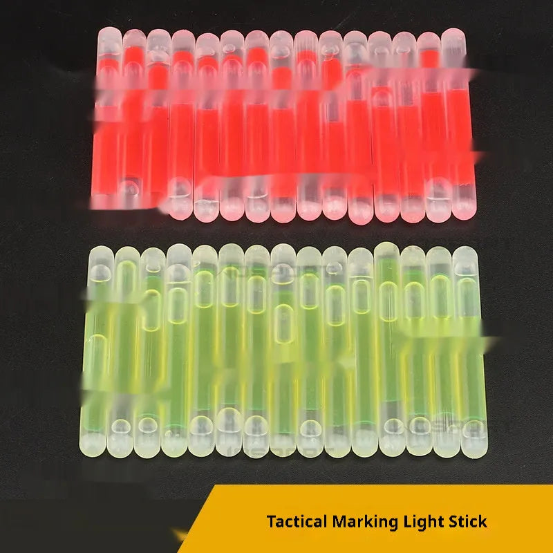 Tactical mark light stick 30-pack outdoor fixed point navigation plastic green red mixed colours