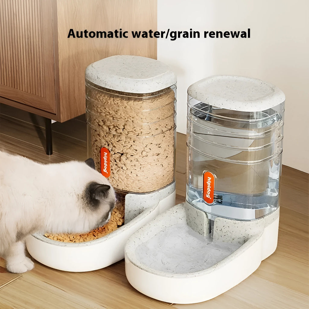 Automatic pet drinker with 3.8L large capacity water fountain for dogs and cats in blue colour