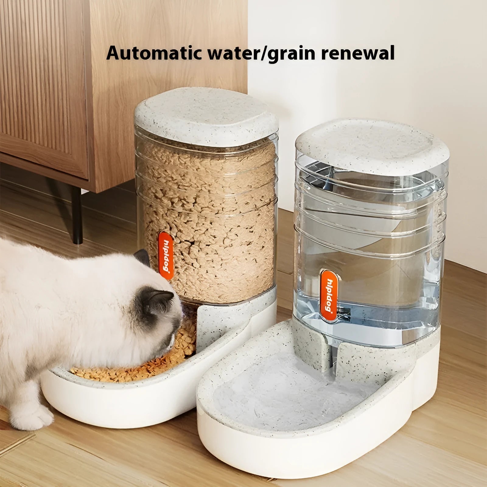 Automatic pet drinker with 3.8L large capacity water fountain for dogs and cats in blue colour