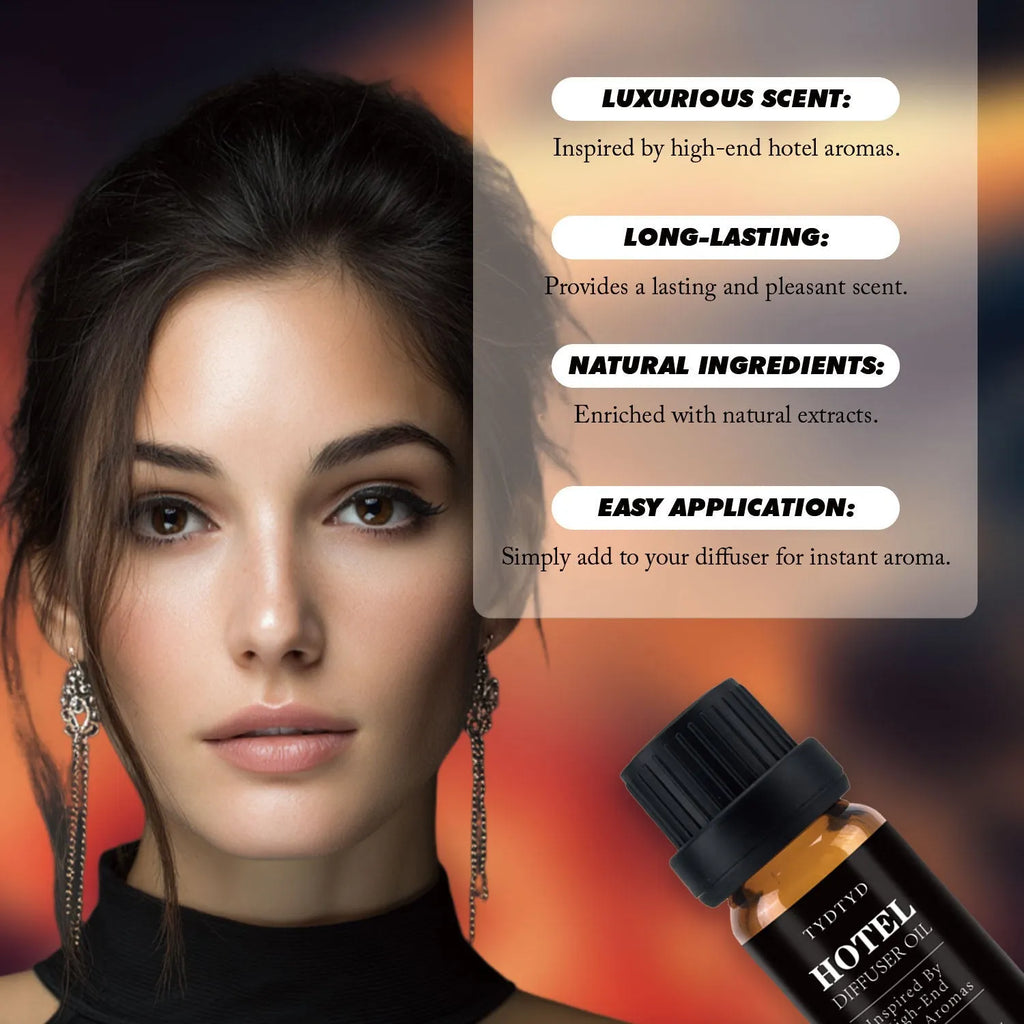 10ml bottle of natural plant fragrance essential oil for aromatherapy and diffusers