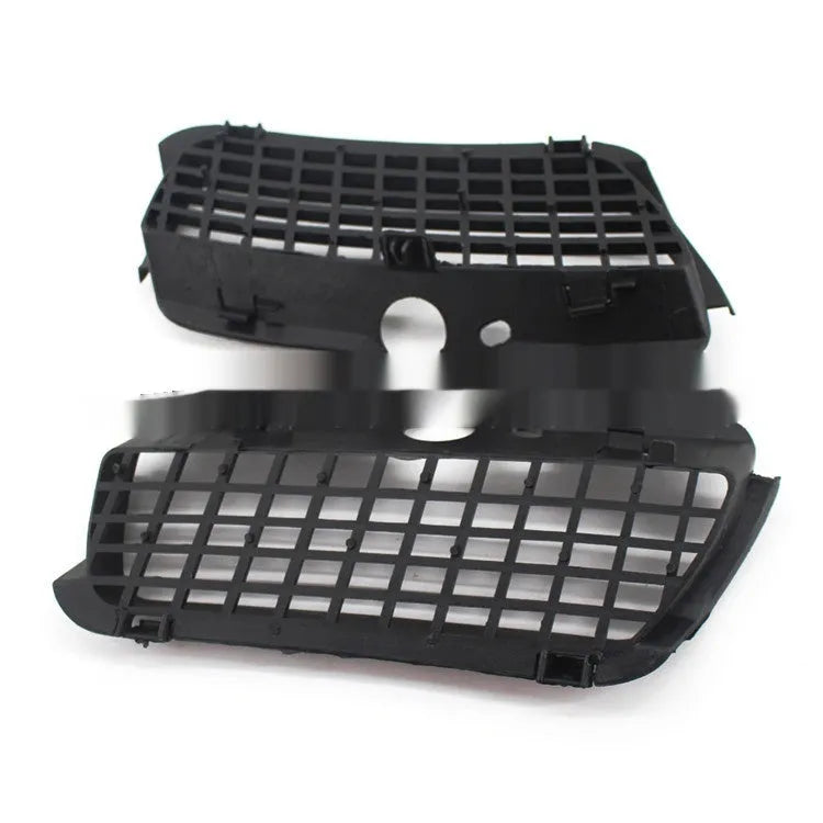Black ABS plastic fog lamp cover for Volkswagen Golf 3 front bumper showing 30mm measurement