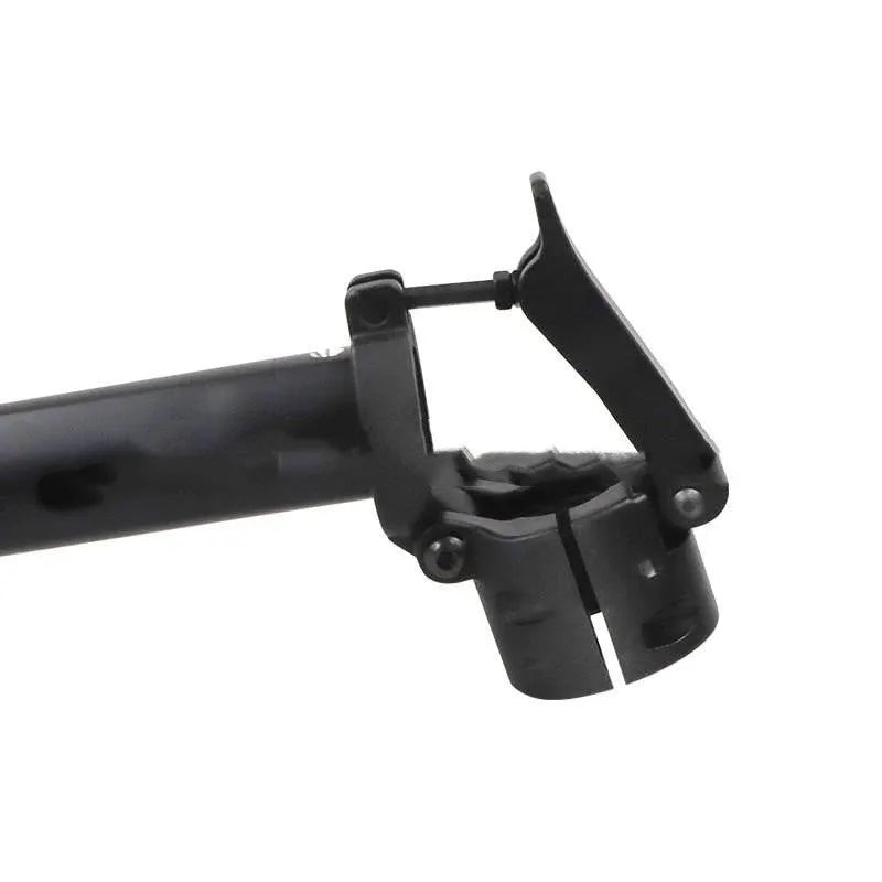 Black folding upright pole replacement part for Nanbo No. 9 electric scooter, shown isolated.