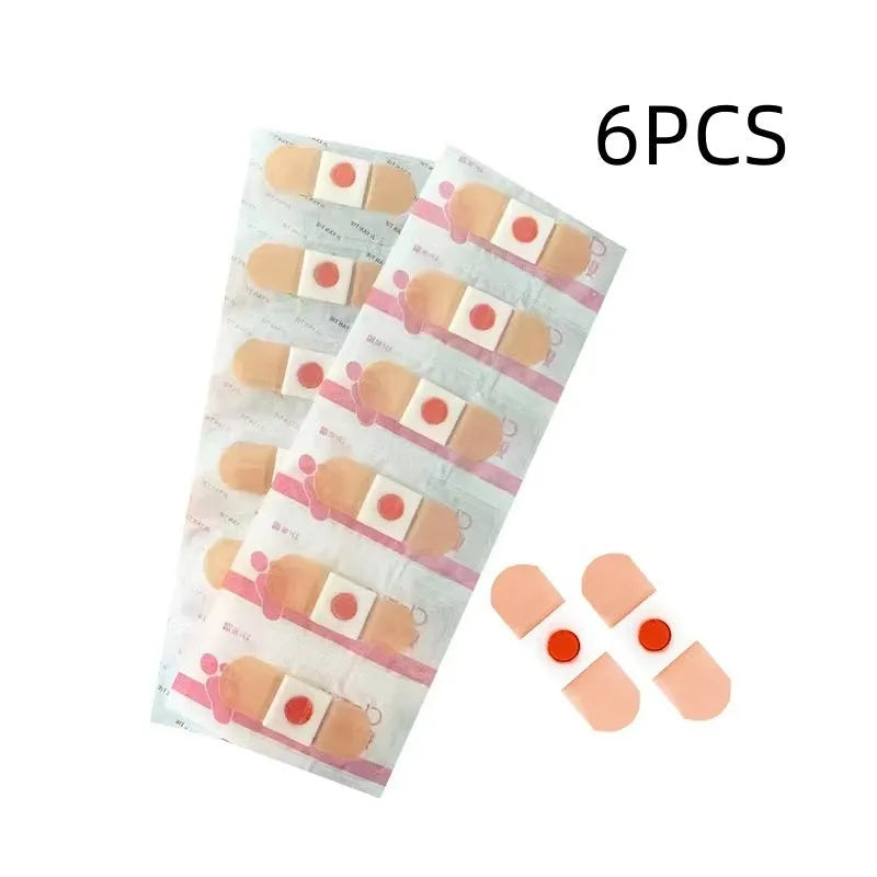 Non-woven corn removing foot adhesive bandage for running sports and health massage protection