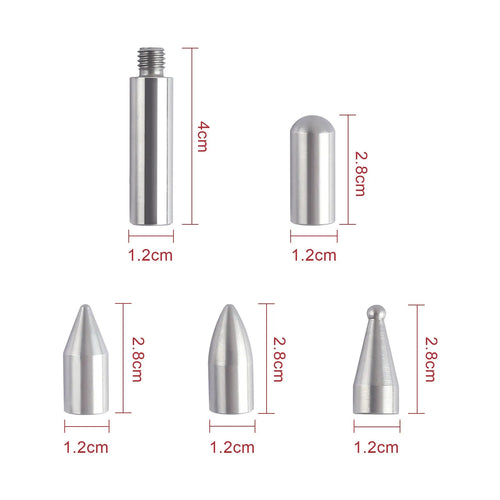 Alloy steel three-piece car dent repair tool hook crowbar set for vehicle maintenance.