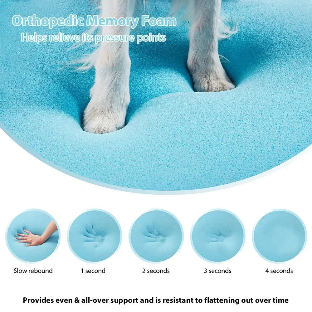 Waterproof Oxford fabric dog bed sofa mat for medium dogs cats with washable surface in L size