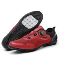 Breathable lightweight road cycling shoes in black with neutral fit