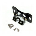 Black metal universal car camera holder with adjustable angle bracket for dashboard mounting